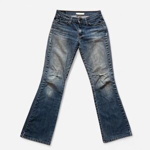 Levi's Retro Bootcut Flare Lift 544 Women 4 S Faded Distressed Ripped Y2K Style
